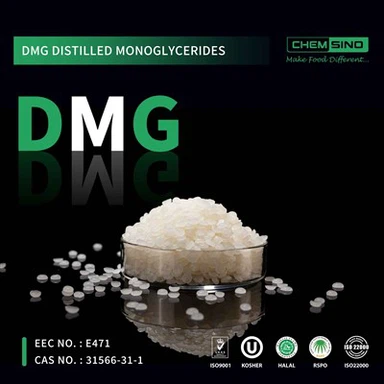 Gedistilleerde monoglyceriden DMG-tabletten gebruikt voor brood CAS-nr. 31566-31-1
