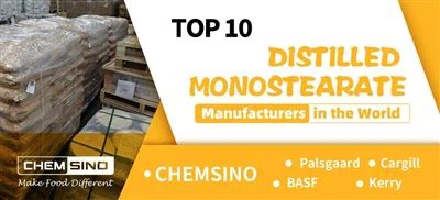 Top 10 fabrikanten van gedistilleerde monostearaat ter wereld