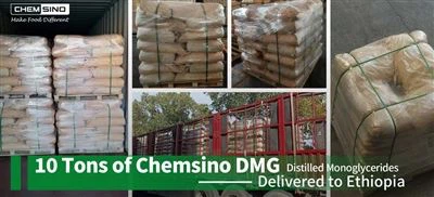 10 ton gedistilleerde monoglyceriden van Chemsino geleverd aan Ethiopië