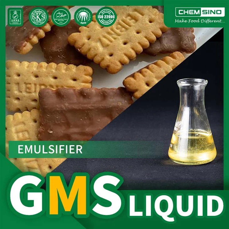 Voedingsindustrie DMG vloeibaar gedistilleerd monoglyceride CAS-nr. 26545-74-4