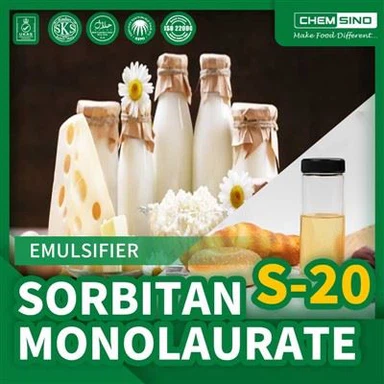 Vernieuw uw producten met sorbitanesters Sorbitaanmonolauraat (S-20) emulgator CAS-NR.1338-29-2