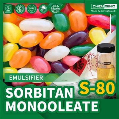 Sorbitan-esters Sorbitan-monolauraat (S-80): een milieuvriendelijke emulgator voor duurzame productie
