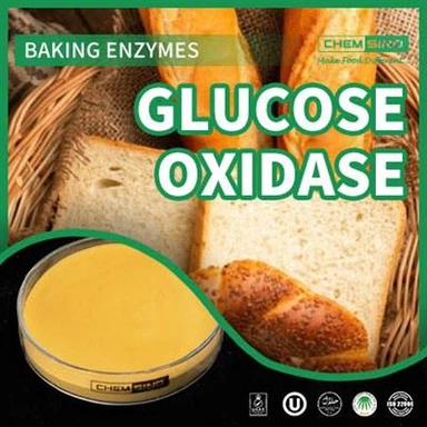 Het geheim van voedsel dat langer meegaat: glucose-oxidase vrij! CAS-NR.: 9001-37-7