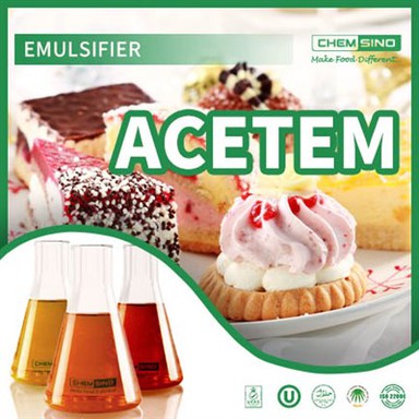 Acetyleerde mono- en diglyceriden acetempoeder E472A in voorraad
