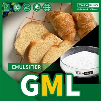 Hoog-zuiverheidsglycerylmonolauraat GML 40 E471 Leverancier van levensmiddelenadditieven